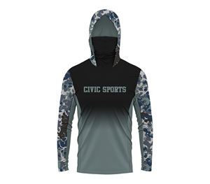 Impression personnalisée par sublimation vêtements de pêche à séchage rapide conception uniforme T-shirt à manches longues de pêche à impression par sublimation de qualité - Product Image 3