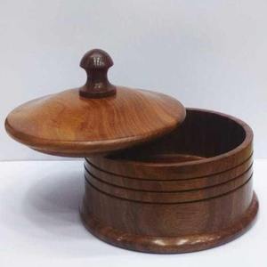 Bocaux en bois de luxe de meilleure qualité pour couvrir les condiments accessoires de salle à manger pour le stockage de cuisine d'hôtel à la maison - Product Image 5