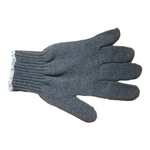 Gant en coton tricoté, bon marché, résistant à l'usure, fil de coton tricoté, gant de protection de travail en vrac - Product Image 1