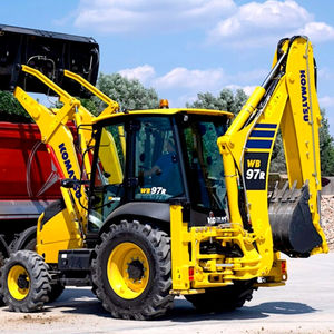 Meilleure qualité de chargeuse-pelleteuse Komatsu équipement lourd, moteur puissant, prix d'usine de gros pour la construction et le terrassement - Product Image 1