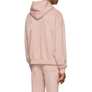 Conjunto activo de 2 piezas ecológico de algodón 100% para hombre, jersey de lana, sudadera, pantalones de chándal para correr de invierno, traje de chándal - Product Image 5