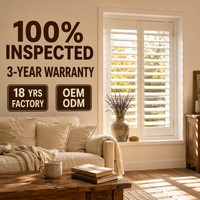 Volets de plantation en PVC et en bois en gros, fabricant OEM ODM sur mesure