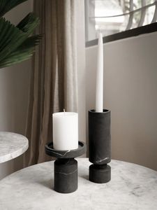 Decorative <b>Marble</b> Eco-Friendly <b>Candle</b> Holder for Home Decoration Christmas Entryway Table <b>Candle</b> Stand Warm Light for Welcoming - Product Image 2