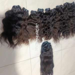 Auténtico 100% Real Natural Raw Indian 15A Grado Cuerpo Onda Virgen Extensiones de cabello humano Auténtico Natural Proveedor de color de cabello - Product Image 1