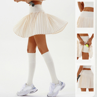 Jupes d'été décontractées pour femmes Jupe de tennis plissée pour femmes Jupe taille haute pour la course à pied Jupes de golf athlétiques décontractées