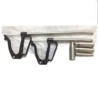 Venta al por mayor de alta calidad bolo de cabeza curva de acero inoxidable mango de cuidado de animales pistola de bolas aplicador de bolo - Product Image 2