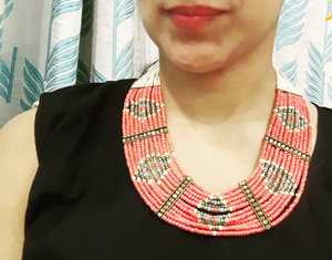 เชือกคอตตอนทำจาก Macrame ที่กำหนดเองผ้าพันคอที่ถักด้วยมือเหมาะสำหรับนักออกแบบเครื่องประดับและร้านค้าเครื่องประดับแฟชั่นสำหรับขายคืน - Product Image 2