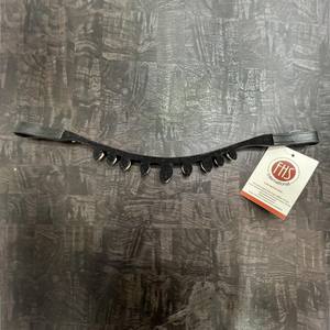 Frontal de Caballo Premium con Cristales AB en Forma de Lágrima, Accesorio de Lujo para Brida Inglesa con Pedrería en Forma de V - Product Image 3