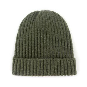 Gorro de Cachemira con bordado dorado de gama alta de diseñador, gorros de punto de invierno de lujo para temporada de otoño, mezcla de lana de edición limitada - Product Image 6