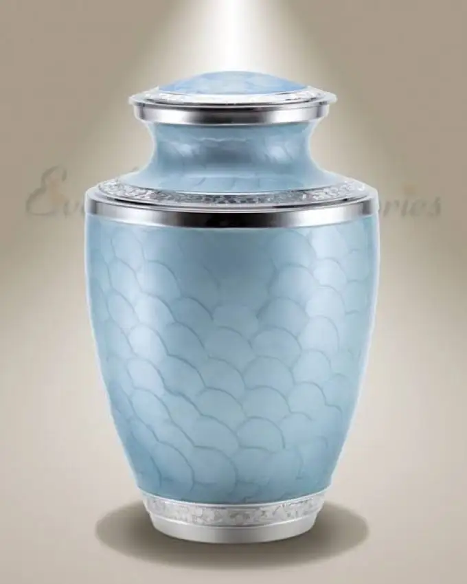 Urns Metals Traditional Vase Hand Design New Pattern Urn Made Cremation Style Classic Pewter Stripe Pewter Crafted Urns India