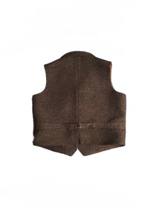 Men Autumn Winter American Retro Tweed Workwear Vest Jackets Trendy Brand Versatile Personalized Handsome Loose Woolen <b>Waistcoat</b> - Product Image 3