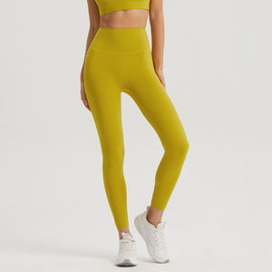 Pantalones de Yoga Personalizados, Extra Suaves, Ecológicos, de Cintura Alta para Mujer, Leggings Reciclados para Mujer - Product Image 1