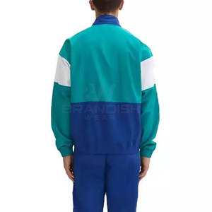 ชุดกันลมสำหรับผู้ชายชุดกันลมสำหรับผู้ชายวัสดุทนทานพิมพ์โลโก้ขนาดพิเศษใช้กลางแจ้ง - Product Image 2