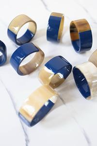 Servilleteros de Cuerno de Búfalo, Porta Servilletas Redondos para Hoteles de Lujo, Restaurantes y Mesas de Boda, Alta Calidad - Product Image 6