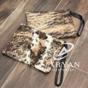 กระเป๋าคลัทช์หนังวัวแท้หรูหราออกแบบโดยดีไซเนอร์สำหรับผู้หญิงกระเป๋าคลัทช์คุณภาพสูงมีซิปคล้องมือ - Product Image 1