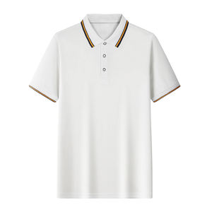 Algodón 100% de alta calidad para hombre, camiseta de Polo, ropa de Golf de gran tamaño, impresión Digital suave, serigrafía, bordado DTF DTG - Product Image 3