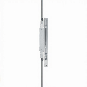 Boulon de porte en acier inoxydable en forme de U de 305 mm avec faceplate carrée (40 mm et 24x5 mm) - Product Image 3