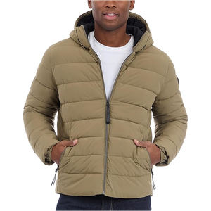 Chaqueta Acolchada Premium con Capucha y Cremallera para Hombre, Ligera, Cálida y Elegante para Invierno, Embalaje en Tambor para Tiendas de Moda, Marcas y Pedidos al por Mayor - Product Image 2