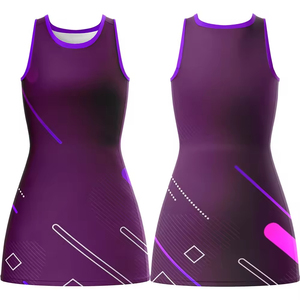 Unisex <b>Sports</b> <b>Shirt</b> Custom Design Wholesale Netball Jersey 100% Polyester Durable Plus Size Sublimation Printing Technique - Product Image 2