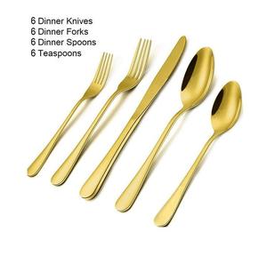 Couverts en métal faits à la main de concepteur moderne ensembles de couverts décoratifs en gros élégants classiques meilleurs nouveaux couverts de fantaisie - Product Image 2