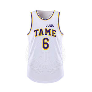 Camiseta de Baloncesto Transpirable para Hombre Hecha en Pakistán, 100% Poliéster, Sin Mangas, Diseño Personalizado de Alta Calidad a Bajo Precio - Product Image 2