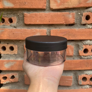 กระปุกพลาสติกใส่เครื่องสำอางแบบแบนใสสำหรับครีมบำรุงผิวหน้าและขัดผิวขวดบรรจุผลิตภัณฑ์ดูแลผิวสัตว์เลี้ยงสำหรับใช้ประจำวันจากเวียดนาม - Product Image 5