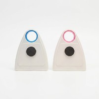 Mini pelle et brosse en PP avec rangement magnétique pour clavier, bureau, comptoir de cuisine, bleu et rose