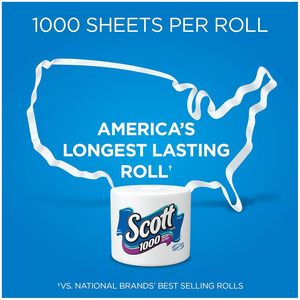 Papel Higiénico Scott Regular Roll, 1 Capa, Blanco, 12 Rollos - Product Image 6