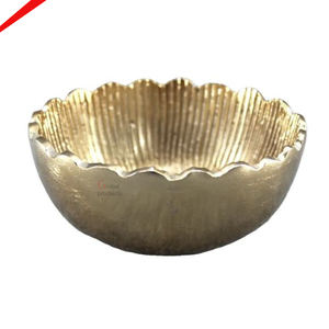 Meilleures ventes Bol à chocolat en aluminium en métal design pour hôtel, restaurant et bar - Product Image 1