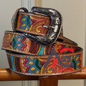 2025 arrivée nouvelle marque célèbre concepteur ceinture en cuir usiné à la main pour hommes et femmes personnalisation ceintures en cuir de vache réglables - Product Image 1