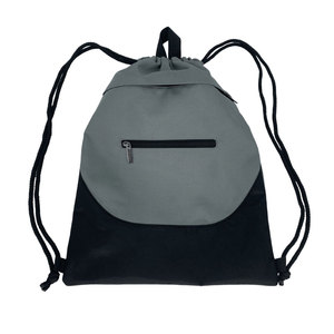 Durable Portable Fashion Drawstring <b>Backpack</b> With Zipper and Custom Logo - Product Image 4