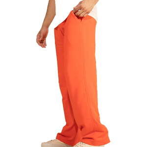 กางเกงผู้ชายที่ดีที่สุดของผู้ชายกางเกงทรงถุงซักออกแบบตามสั่งขนาดกลางเอวสไตล์ลำลอง - Product Image 4