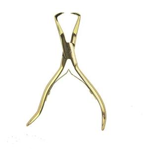 Pince à cheveux en acier inoxydable de 5,5 pouces avec deux crochets, outils de retrait des extensions de cheveux en kératine - Product Image 2