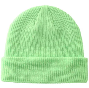 OEM Beanie Manufacturer High Quality Custom <b>Acrylic</b> Puff Jacquard Knitted Beanie Hats jacquard - Product Image 1