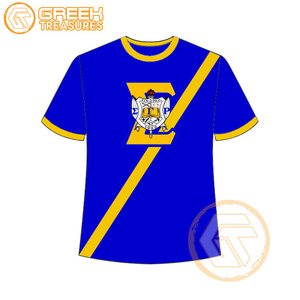 Vente en gros de t-shirt Sigma Gamma Rho pour femmes vêtements de sororité jersey de coton t-shirt respirant de haute qualité vêtements grecs pour femmes - Product Image 6