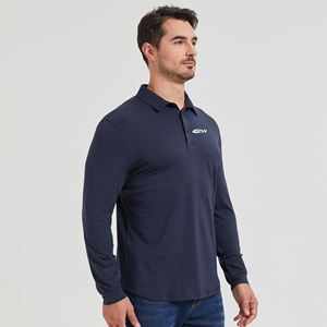 T-shirts en coton imprimés sur mesure de la meilleure qualité pour hommes motif solide anti-rétrécissement pour polo et chemises décontractées du personnel - Product Image 6