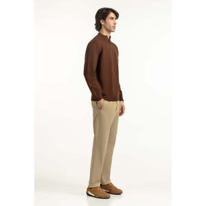 Pull en tricot à capuche pour homme, coupe classique MN-SWT-WS25-063, motif et logo imprimés, automne et printemps - Product Image 3