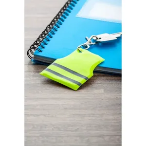 "Pit Lane <b>Custom</b> Reflective <b>Keychain</b> for Promotional Use" - Product Image 3