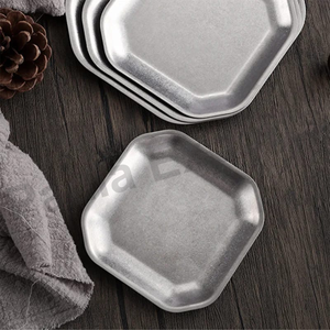 Plateau en PVC pour câble vintage écologique, durable et unique en forme de diamant pour plat ou assiette - Product Image 4