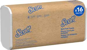 NEW Scott Multifold Toilet <b>Tissue</b> Standard Roll 01840 Absorbency-White 9.2/9.4 IN STOCK Ready to ship - Product Image 5