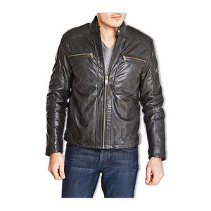 Men's <b>Faux</b> <b>Leather</b> <b>Jackets</b>, Trendy Designs with Low MOQ for Apparel Retailers - Product Image 2