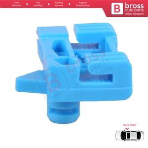 Clips de réparation de lève-vitre BWR145 pour porte droite Clio MK2 BB CB SB 1998-2012 2/3 portes HB Coupé Van 7700842246 - Product Image 3
