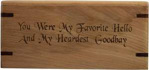 Pet <b>Urns</b> for <b>Dogs</b> Ashes Wooden Cremation Ashes for <b>Dogs</b> Cats Ashes Memorial Keepsake Funeral with Custom Engraved - Product Image 3