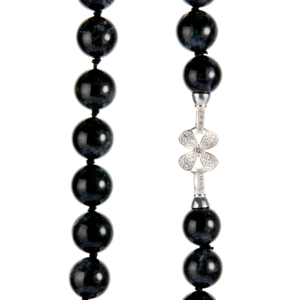 Collier religieux en diamants en or 14 carats avec accent en argent sterling 525,36 carats. - Product Image 2