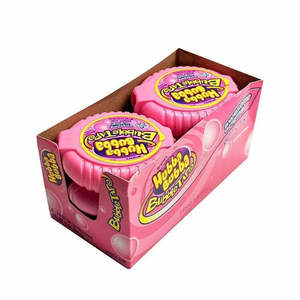 HUBBA BU,BBA STRAWBERRY, ORIGINAL, FANCY FRUIT MEGA LONG TAPE CHEWING GUM <b>ROLLS</b> - Product Image 6