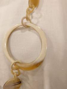 Los Mejores Regalos de boda para mujeres y niñas, elegante, romántico, Natural collar de cuerno de búfalo, conjunto de pendientes con forma de perla, amantes del patrón - Product Image 5