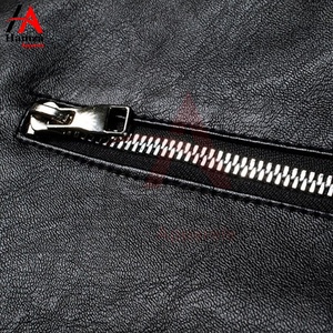 Chaqueta Bomber de cuero ecológica para hombre de talla grande Parka de invierno de alta calidad hecha a medida Moda Moto Biker 100% Original - Product Image 6