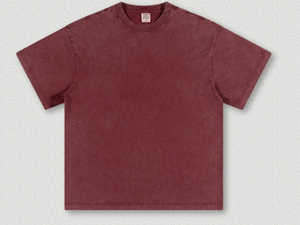 Camiseta Vintage 2024 para Hombre, 260 Gsm, Personalizable, Efecto Desgastado, Alta Calidad, Transpirable, Cómoda, Ligera, 100% Algodón, Estilo Hip-Hop - Product Image 2