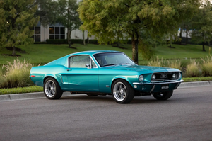 8F01T196159 Voiture de sport américaine classique d'occasion de 1968, moteur V8, performances élevées, voiture de collection vintage, faible kilométrage - Product Image 6