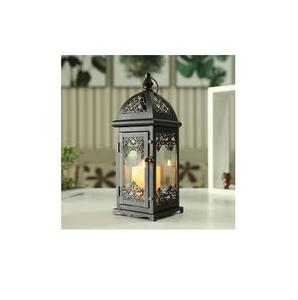 Metal decorativo de linterna de plata marroquí hecho a mano nuevo de la mejor calidad para decoración de boda de Navidad interior y exterior - Product Image 4